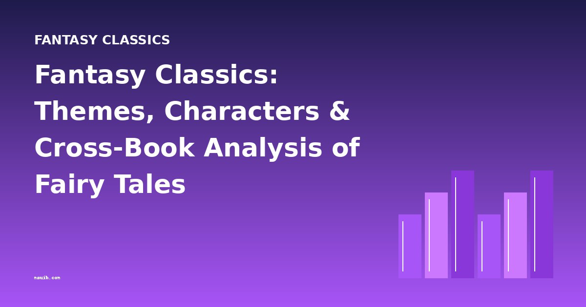 Fantasy Classics: Themes, Characters & Cross-Book Analysis of Fairy Tales