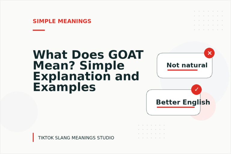 What Does GOAT Mean? Simple Explanation and Examples What Does GOAT Mean? Simple Explanation and Examples