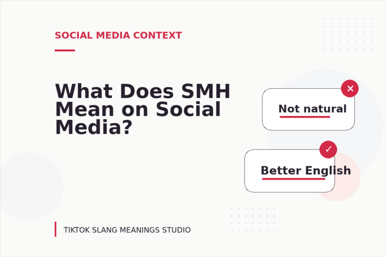 What Does SMH Mean on Social Media?