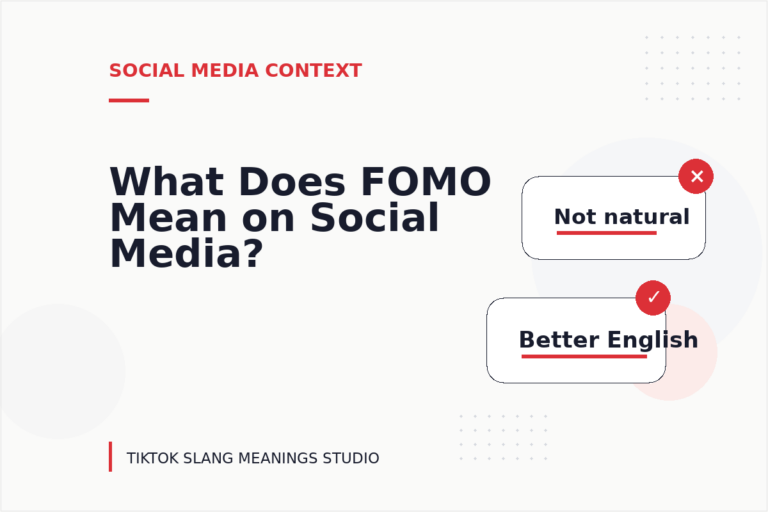 What Does FOMO Mean on Social Media?